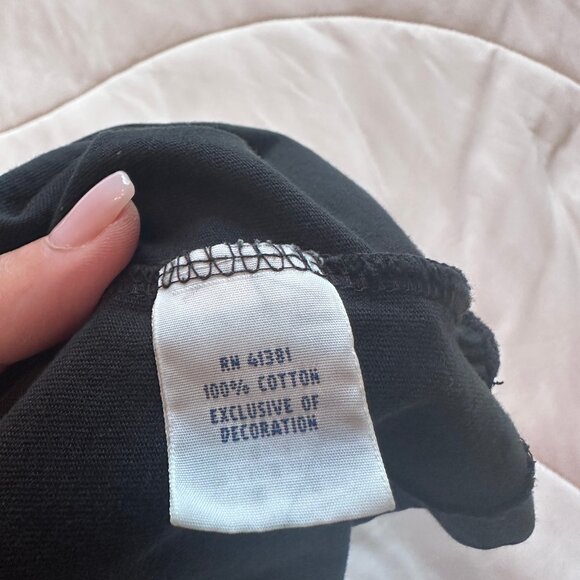 Polo by Ralph Lauren Black Tee with Red Logo - Picture 6 of 6